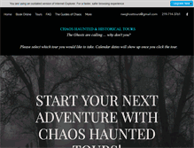 Tablet Screenshot of chaostrips.com